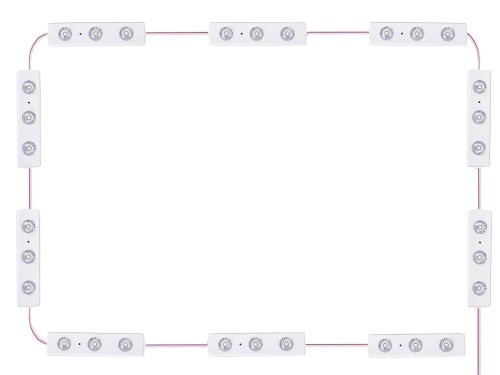 Verk 27515 LED zrkadlový pás USB, stmievateľný, 10 LED diód