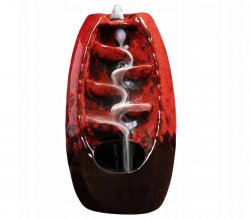 Verk 27420 Keramická aromaterapeutická lampa, červená