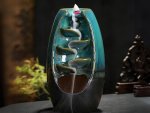 Verk 27420 Keramická aromaterapeutická lampa, modrá