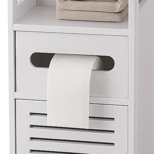 Ruhhy 25763 Koupelnová skříňka 80 x 20 x 21 cm, bílá