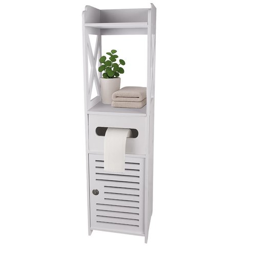 Ruhhy 25763 Koupelnová skříňka 80 x 20 x 21 cm, bílá