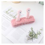 eCa OPK22R Čelenka plyšová šnek, růžová