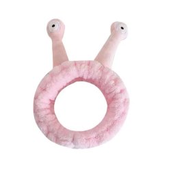 eCa OPK22R Čelenka plyšová šnek, růžová