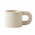 eCa CUP21 Keramický kropenatý hrnek s uchem 300 ml