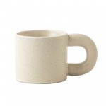 eCa CUP21 Keramický kropenatý hrnek s uchem 300 ml