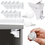 Verk 27561 Magnetická bezpečnostná zábrana pre skrinky a zásuvky 10 ks