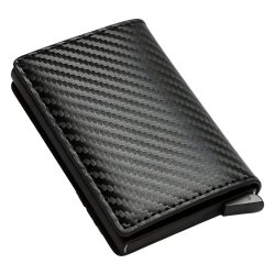 Verk 27584 Vyskakovací peněženka RFID proti krádeži, černá