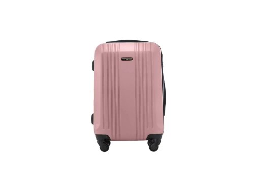 Wings KESTREL KST01 Cestovní kufr skořepinový, 38 L, vel. S, světle růžová