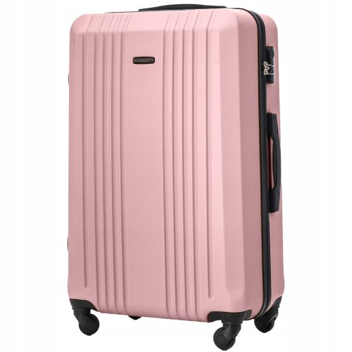Wings KESTREL KST01 Cestovní kufr skořepinový, 38 L, vel. S, světle růžová