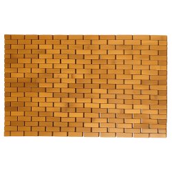 Ruhhy 26048 Koupelnová protiskluzová podložka 80 x 50 cm, bambus