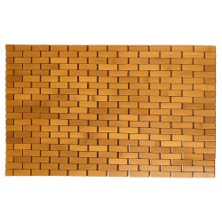 Ruhhy 26048 Koupelnová protiskluzová podložka 80 x 50 cm, bambus