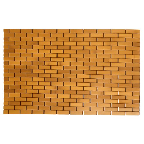 Ruhhy 26048 Koupelnová protiskluzová podložka 80 x 50 cm, bambus