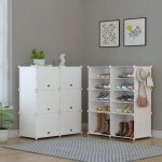 Hogler 3403 Variabilní regálový systém 12 polic 85 x 96 x 31 cm, bílý