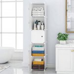 Hogler 3402 Variabilní regálový systém 5 polic 175 x 37 x 47 cm, bílý