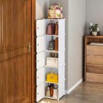 Hogler 3402 Variabilní regálový systém 5 polic 175 x 37 x 47 cm, bílý