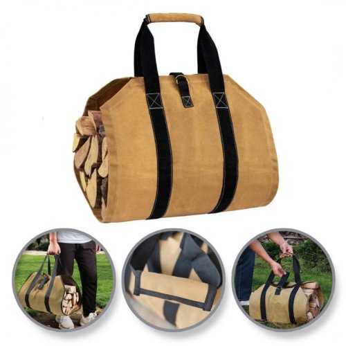 eCa SND06 Taška na dřevo 98 x 51 cm, béžová