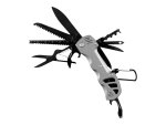 Foxter 2317 Víceúčelový kapesní nůž MULTITOOL 13 v 1, šedá
