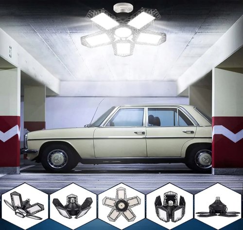 LedLight 3438 LED svetlo do garáže alebo dielne E27, 280 W