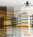 LedLight 3439 LED svetlo do garáže alebo dielne E27, 420 W