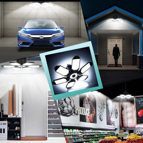 LedLight 3439 LED svetlo do garáže alebo dielne E27, 420 W