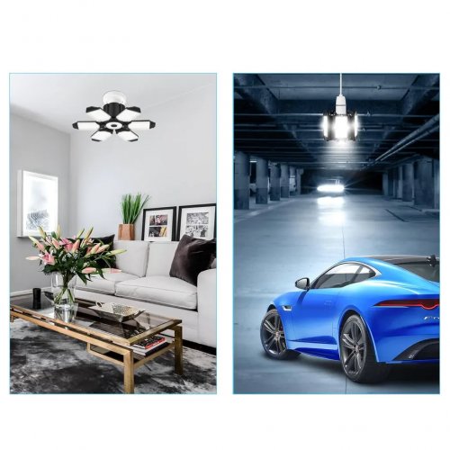 LedLight 3439 LED svetlo do garáže alebo dielne E27, 420 W