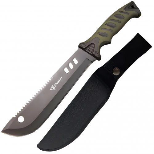 Foxter 3450 Taktický nůž, mačeta na přežití 32 cm