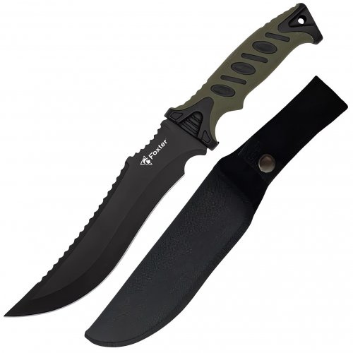 Foxter 3451 Taktický nůž, mačeta na přežití 32 cm