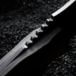 Foxter 3453 Taktický vojenský nôž 20 cm, čierny