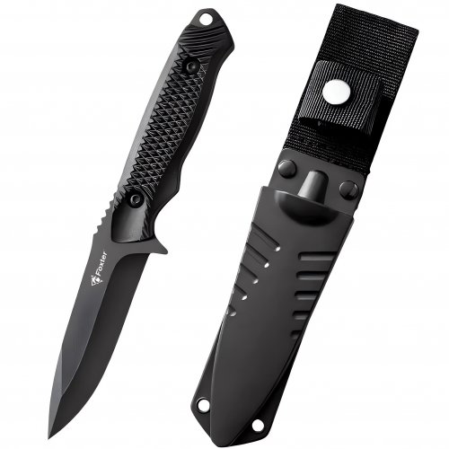 Foxter 3453 Taktický vojenský nôž 20 cm, čierny