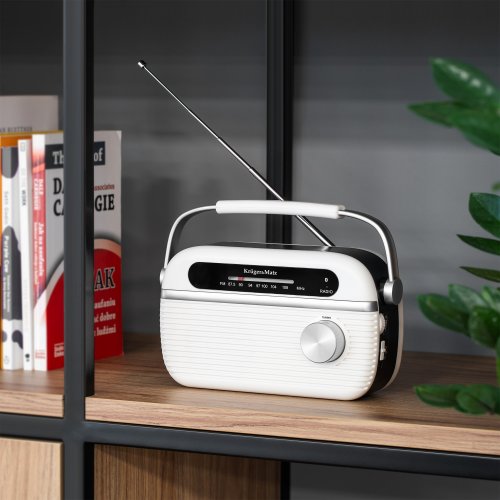 Kruger&Matz KM0826 Přenosné rádio AM/FM, Bluetooth, béžová