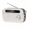 Kruger&Matz KM0826 Přenosné rádio AM/FM, Bluetooth, béžová