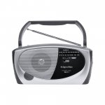 Kruger&Matz URZ2038 Přenosné rádio AM/FM, PR-111, stříbrná