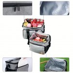 Foxter 3466 Termotaška na pláž, piknik, 35 l, šedá