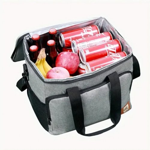 Foxter 3466 Termotaška na pláž, piknik, 35 l, šedá