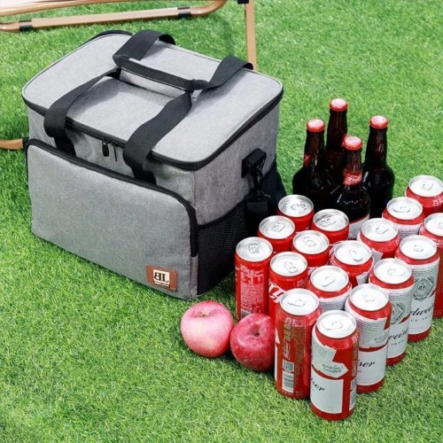 Foxter 3466 Termotaška na pláž, piknik, 35 l, šedá