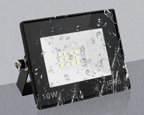 LedLight 2708 Halogenový LED reflektor, IP66, studená bílá, 800 lm, 10 W