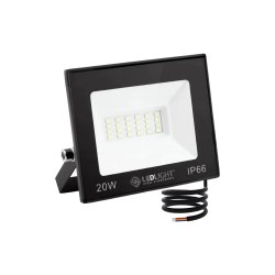 LedLight 2709 Halogénový LED reflektor, IP66, studená biela, 1600 lm, 20 W