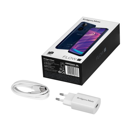 Kruger&Matz Smartphone FLOW 11, 6,56",RAM 4 GB, 64 GB, zlato-šedá