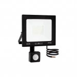 LedLight 2718 Halogénový LED reflektor, IP66, studená biela, 30 W so senzorom pohybu
