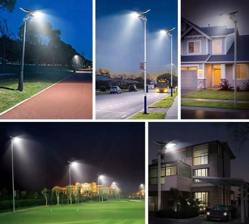LedLight 3330 Solárne pouličné osvetlenie s držiakom 106 LED, IP66, 1000 W