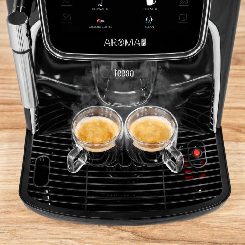 Teesa TSA4012 Automatický kávovar AROMA 750, 1450 W, 19 bar, 1,8 l, černá