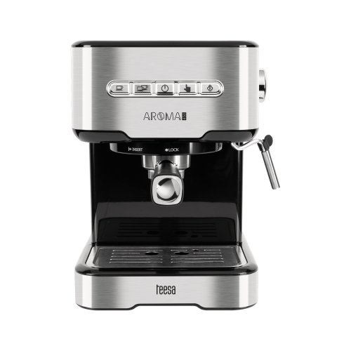 Teesa TSA4010 Pákový kávovar AROMA 450, 850 W, 15 bar, 1,5 l, stříbrná