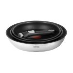 Teesa TSA0155 Sada pánví s odnímatelnou rukojetí 22, 24, 28 cm, nerez, 3 ks