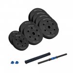 Rebel RBA-2302 Nastavitelná činka s konektorem 1 x 20 kg, černomodré
