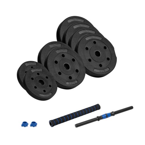 Rebel RBA-2302 Nastavitelná činka s konektorem 1 x 20 kg, černomodré