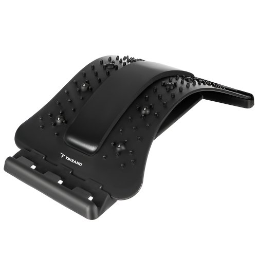 Trizand 22059 Opierka chrbta na masáž a naťahovanie chrbta čierna