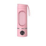 Pronett XJ5772 Prenosný mixér na smoothie 450 ml, ružový