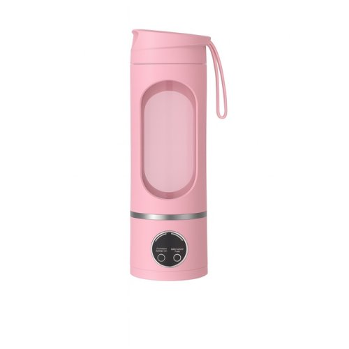 Pronett XJ5772 Prenosný mixér na smoothie 450 ml, ružový