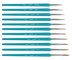 Pronett XJ5824 Sada presných štetcov, 11 ks