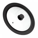 Pronett XJ5725 Univerzální žáruvzdorná poklice 3 v 1, 24/26/28 cm se silikonem